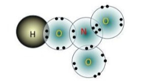 công thức electron của axit nitric HNO3