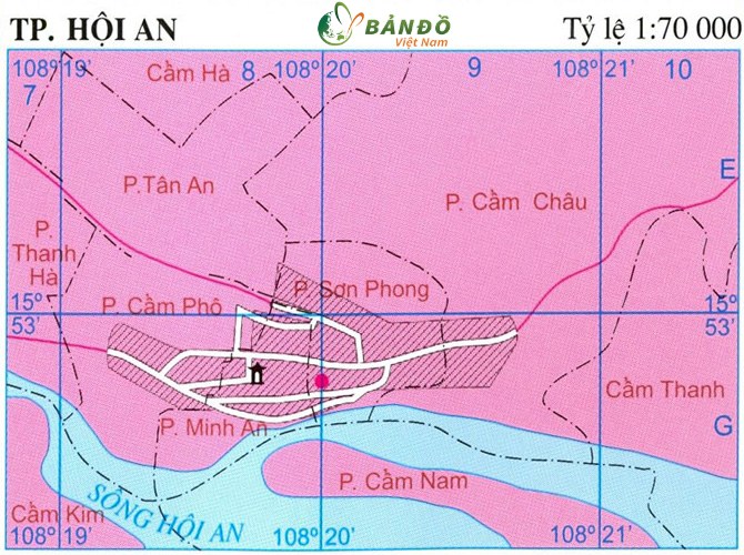 Bản đồ thành phố Tam Kỳ