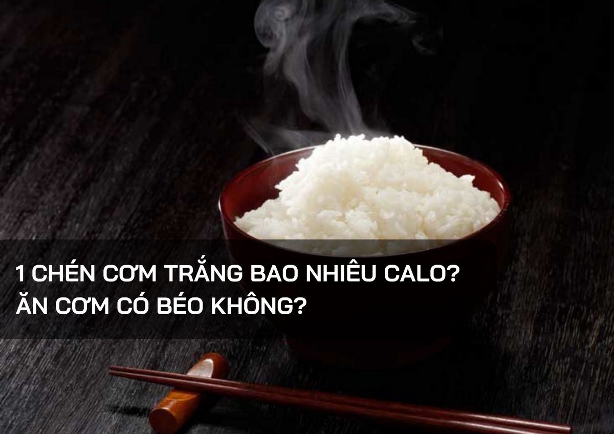 1 chén cơm trắng bao nhiêu calo? Ăn cơm có béo không? - AKIO