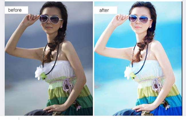 Biến đổi màu (blend, retouch màu) bức ảnh