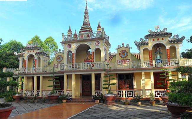 Địa điểm du lịch Vĩnh Long – Ngôi chùa có kiến trúc độc đáo tại Vĩnh Long