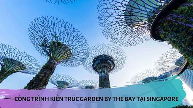 Công trình kiến trúc garden by the bay tại singapore