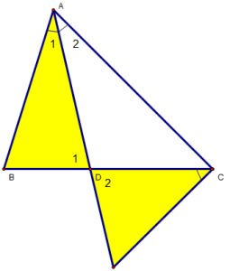 Chứng minh hai tam giác đồng dạng lớp 8