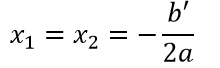 công thức nghiệm kép rút gọn giải phương trình bậc hai một ẩn