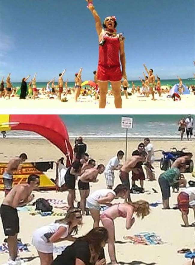 Flashmob vui nhộn tại Australia