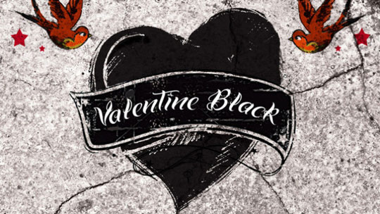 Valentine đen
