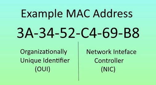 Ví dụ về địa chỉ MAC