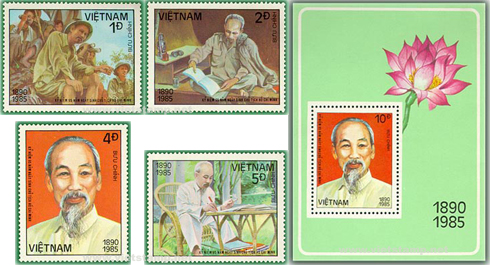 Sưu tập tem bưu chính 2021