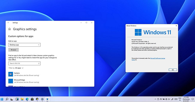 WDDM 3.0 sẽ bao gồm khả năng tương thích đồ họa của các chương trình Linux trên Windows 11