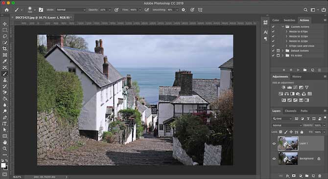 Bóng đổ đã được xóa bằng Photoshop dễ dàng