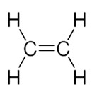 công thức cấu tạo của etilen c2h4