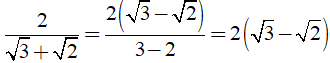 Lý thuyết: Biến đổi đơn giản biểu thức chứa căn thức bậc hai