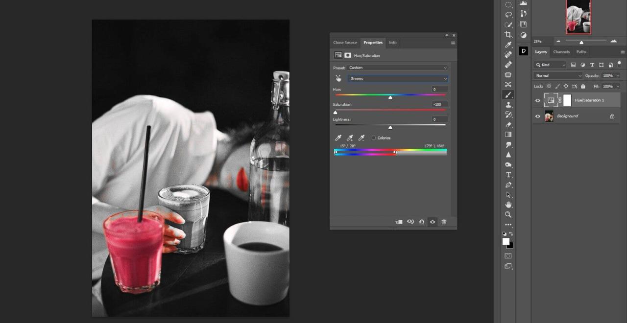 Chuyển ảnh đen trắng hoặc làm nổi bật màu sắc foreground/background trong bức ảnh của bạn với các tính năng của phần mềm chỉnh sửa ảnh. Hãy xem qua hình ảnh để tận hưởng sự đơn giản và thú vị của việc chỉnh sửa ảnh.