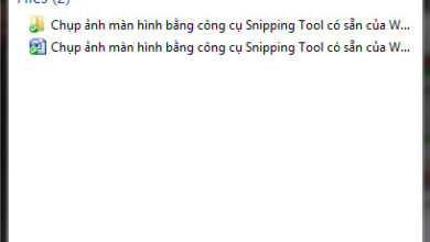 Tìm Snipping Tool trên Windows 7