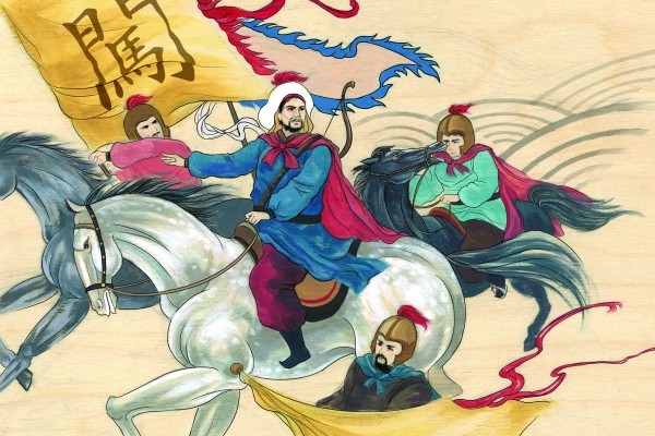 Tranh vẽ minh họa cuộc khởi nghĩa của Lý Tự Thành (ảnh: Epoch Times).