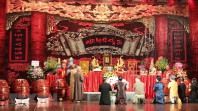 Giỗ tổ nghề sân khấu và ý nghĩa đặc biệt với nghệ thuật truyền thống | Văn  hóa | Vietnam+ (VietnamPlus)