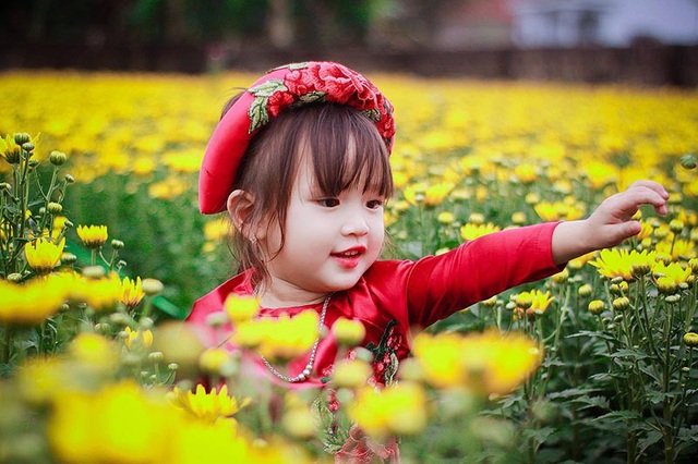 Bộ ảnh “không thể không yêu” của bé gái 3 tuổi Nghệ An | Báo Dân trí
