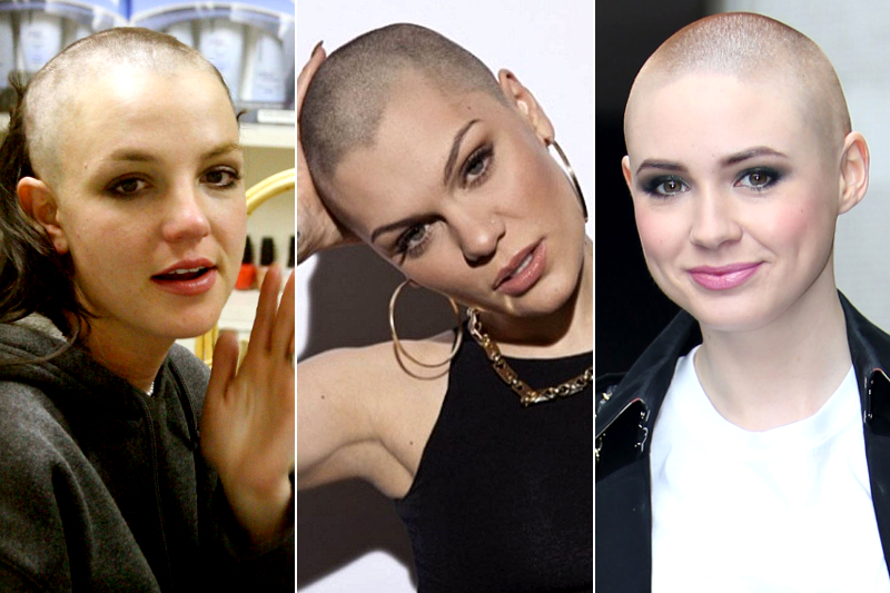Female Celebrities Who Shaved Their Heads